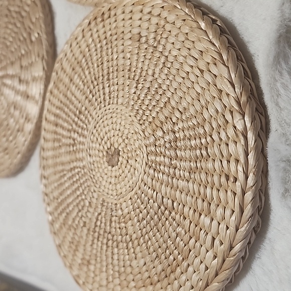 HOT POT HOLDERS FOR TABLETOP DECOR. WEAVED. - Picture 2 of 3